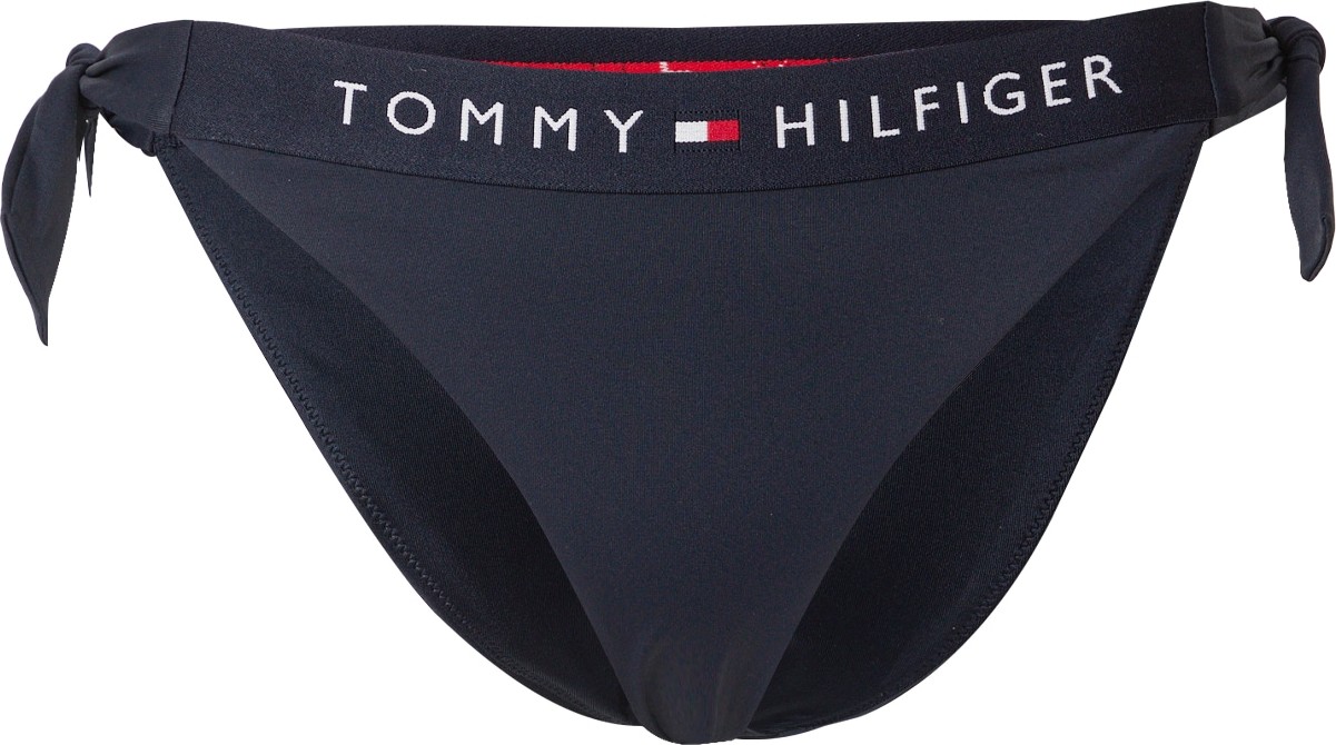 Tommy Hilfiger Underwear Spodní díl plavek noční modrá / červená / bílá