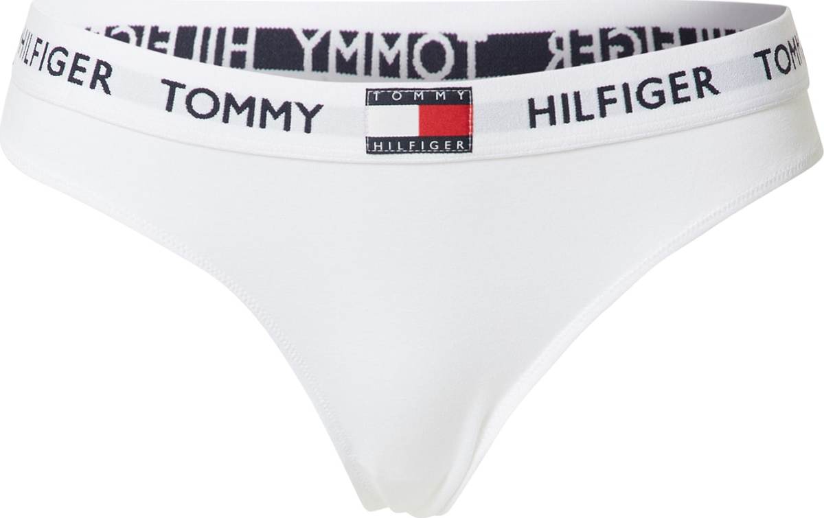 Tommy Hilfiger Underwear Tanga námořnická modř / červená / bílá