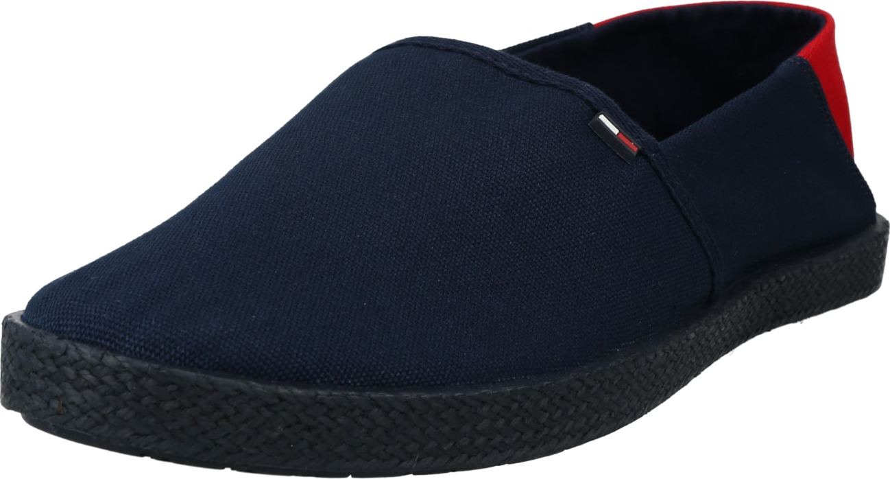 Tommy Jeans Espadrilky námořnická modř / červená / bílá