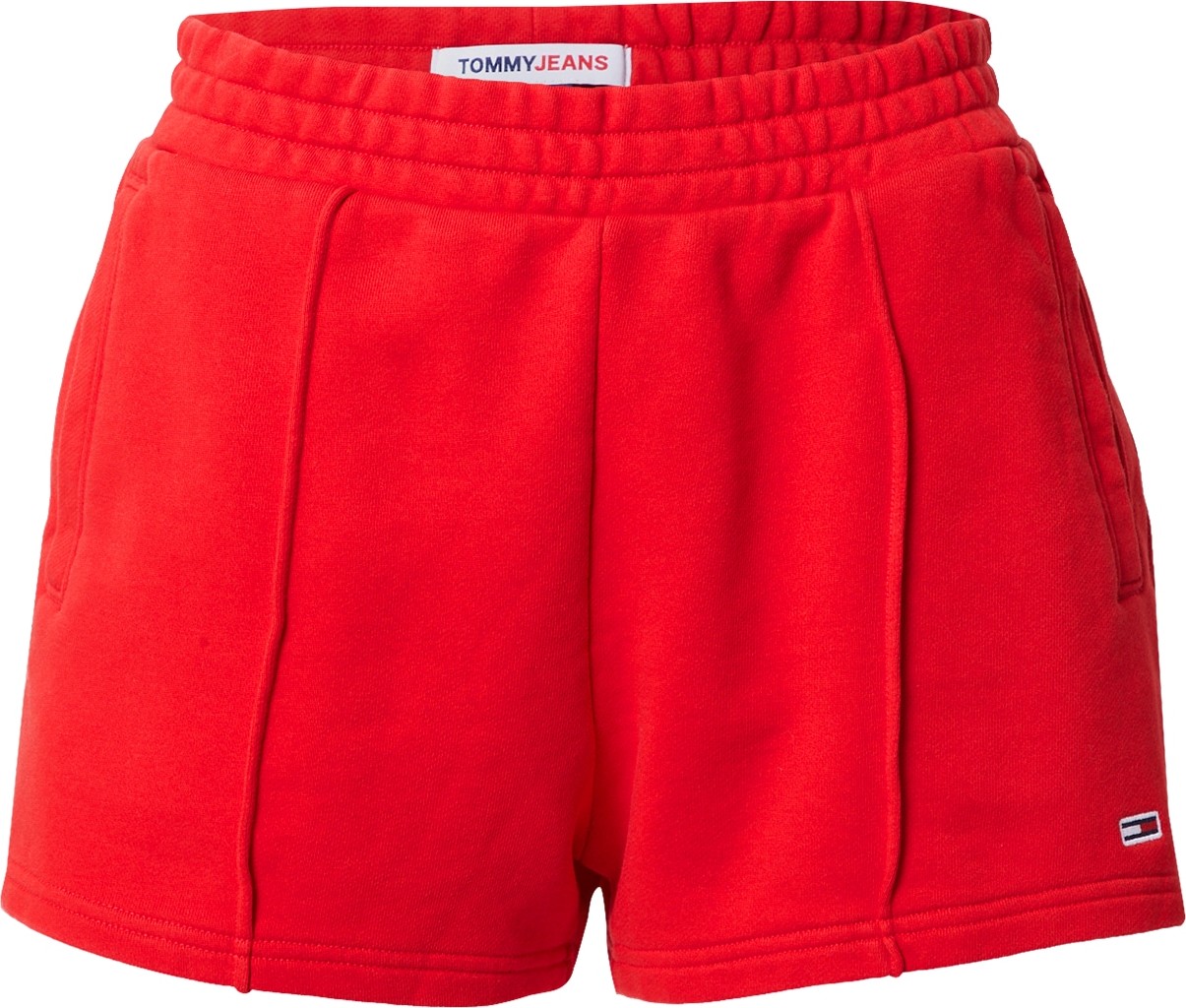 Tommy Jeans Kalhoty námořnická modř / červená / bílá
