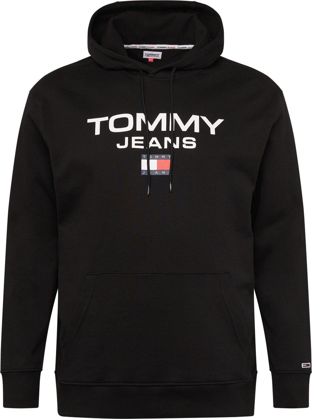 Tommy Jeans Plus Mikina námořnická modř / červená / černá / bílá