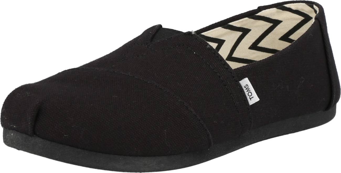 TOMS Espadrilky 'Alpargata' černá