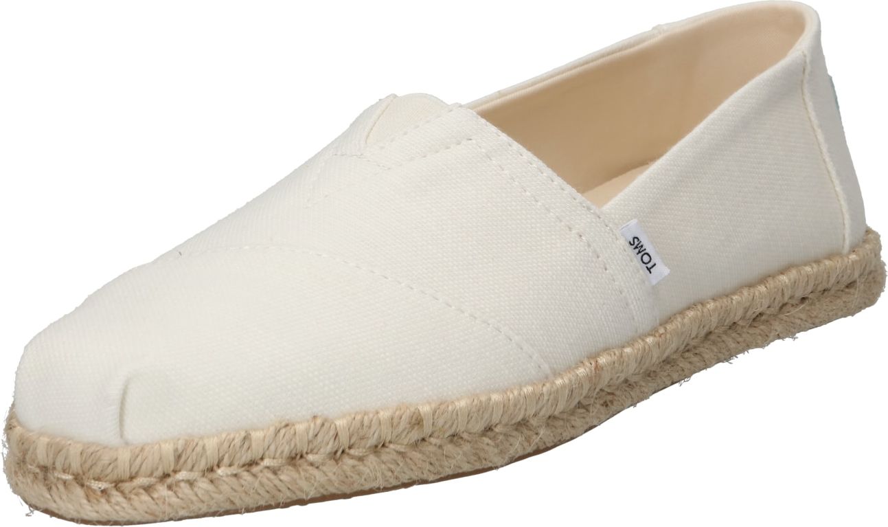 TOMS Espadrilky 'Alpargata' krémová