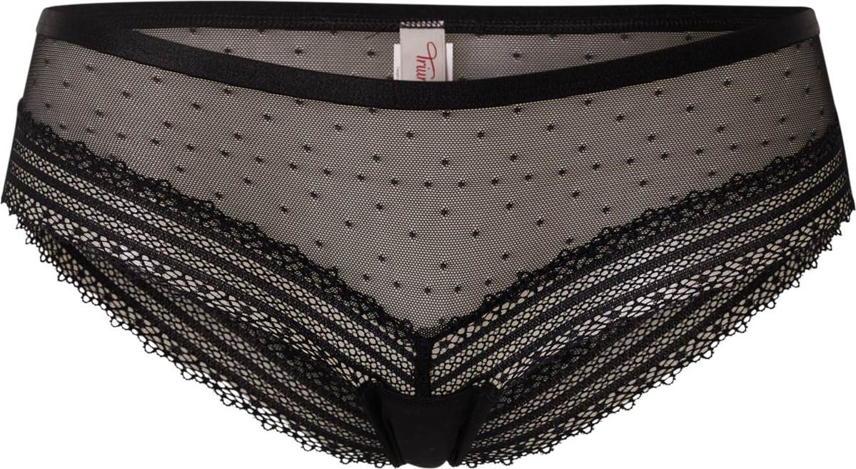 TRIUMPH Kalhotky 'Tempting Tulle_01 Hipster' černá