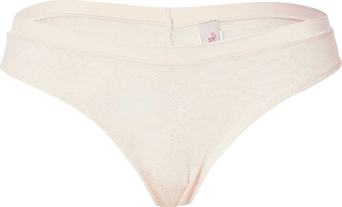 TRIUMPH Tanga 'Smart Deco High Leg string EX' krémová