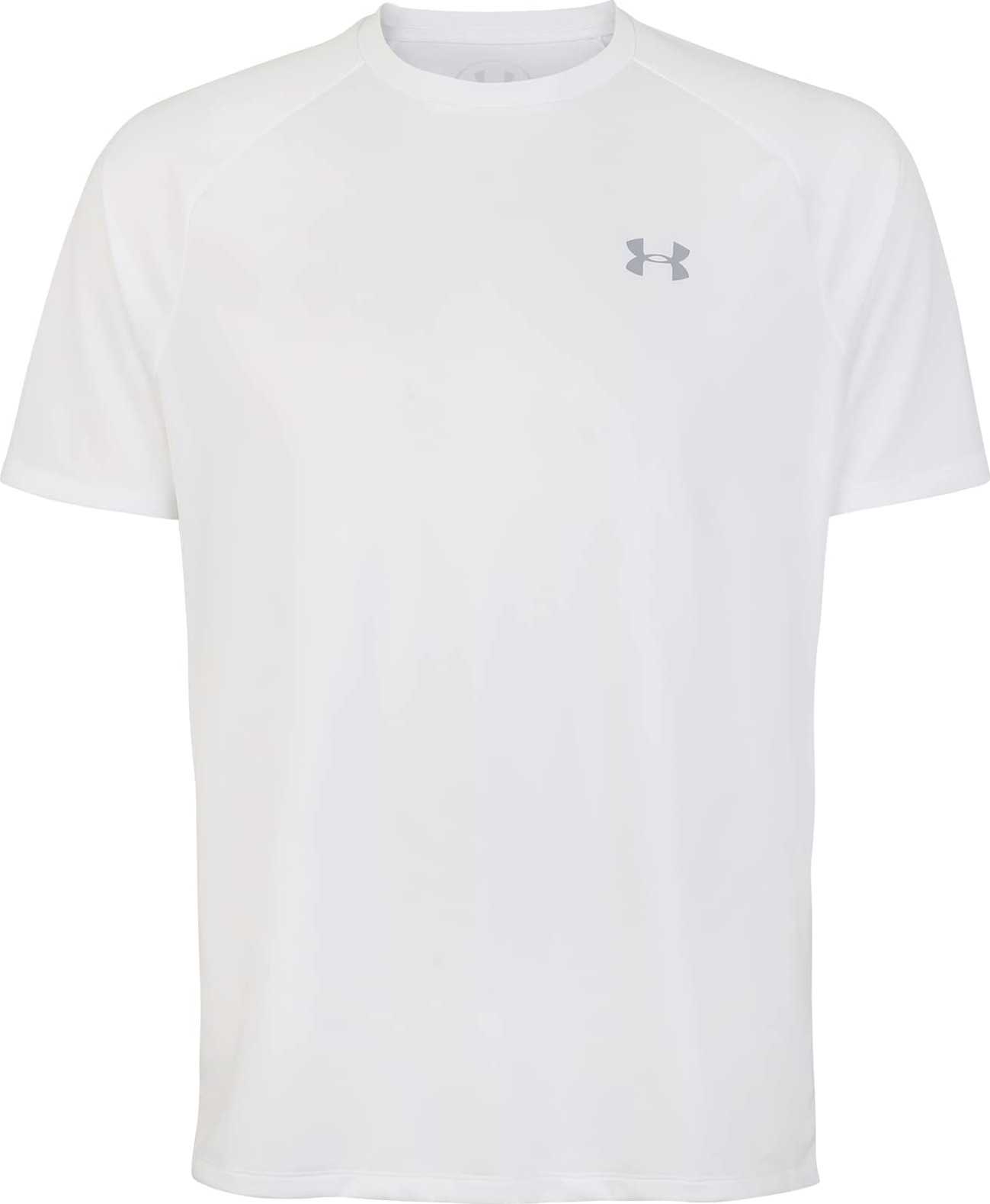 UNDER ARMOUR Funkční tričko šedá / bílá