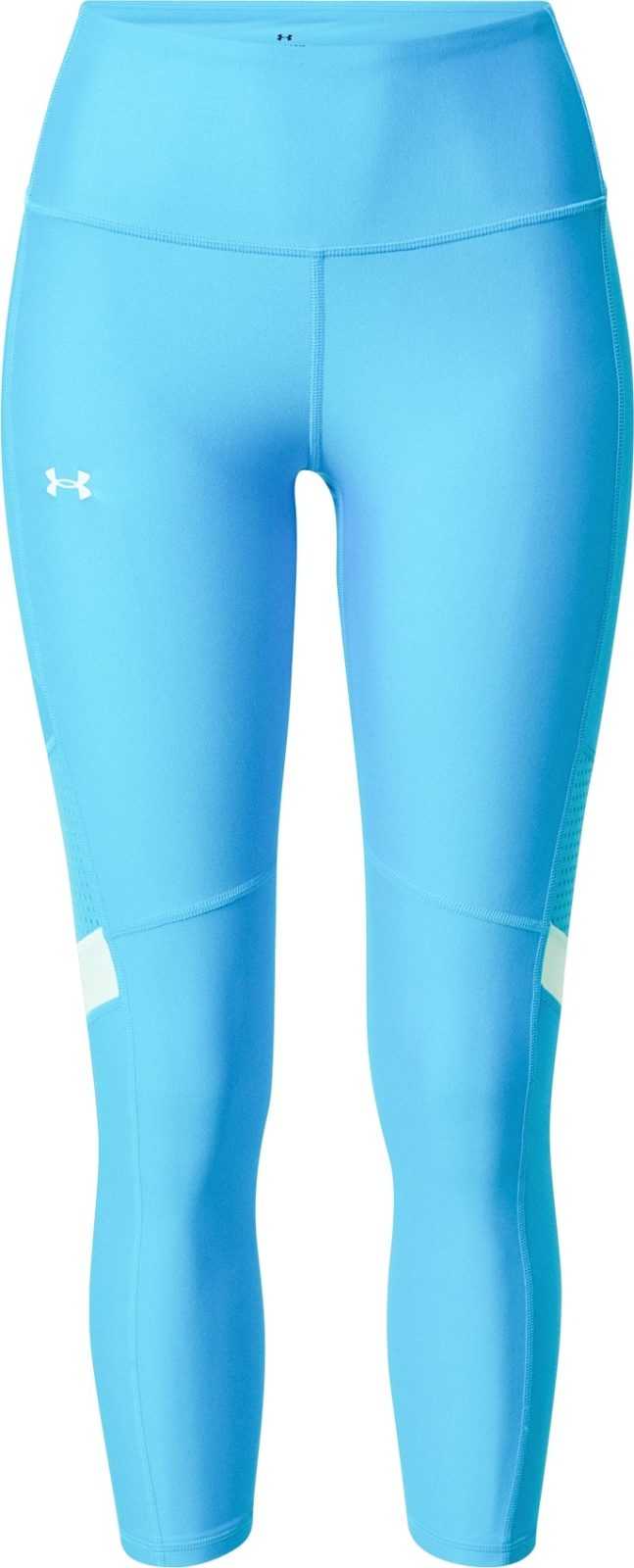 UNDER ARMOUR Sportovní kalhoty světlemodrá / bílá