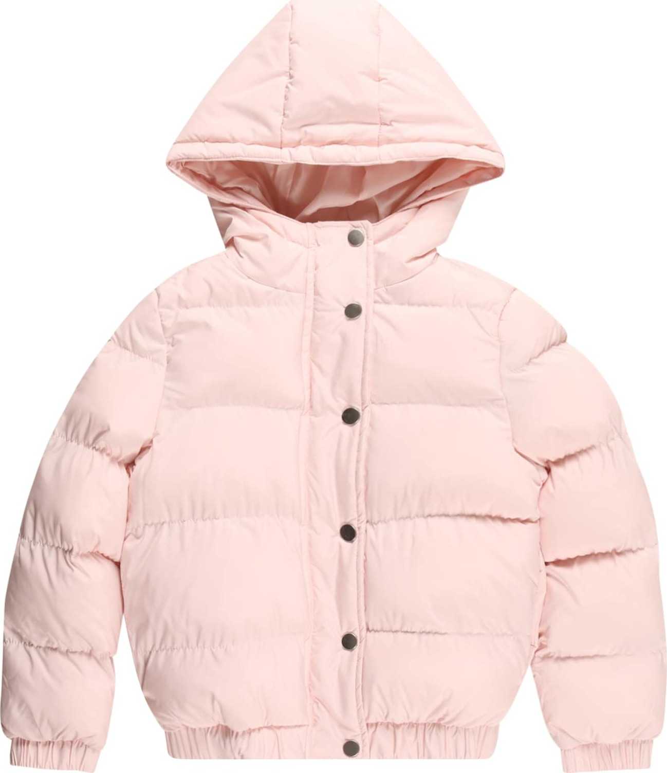 Urban Classics Kids Zimní bunda pink