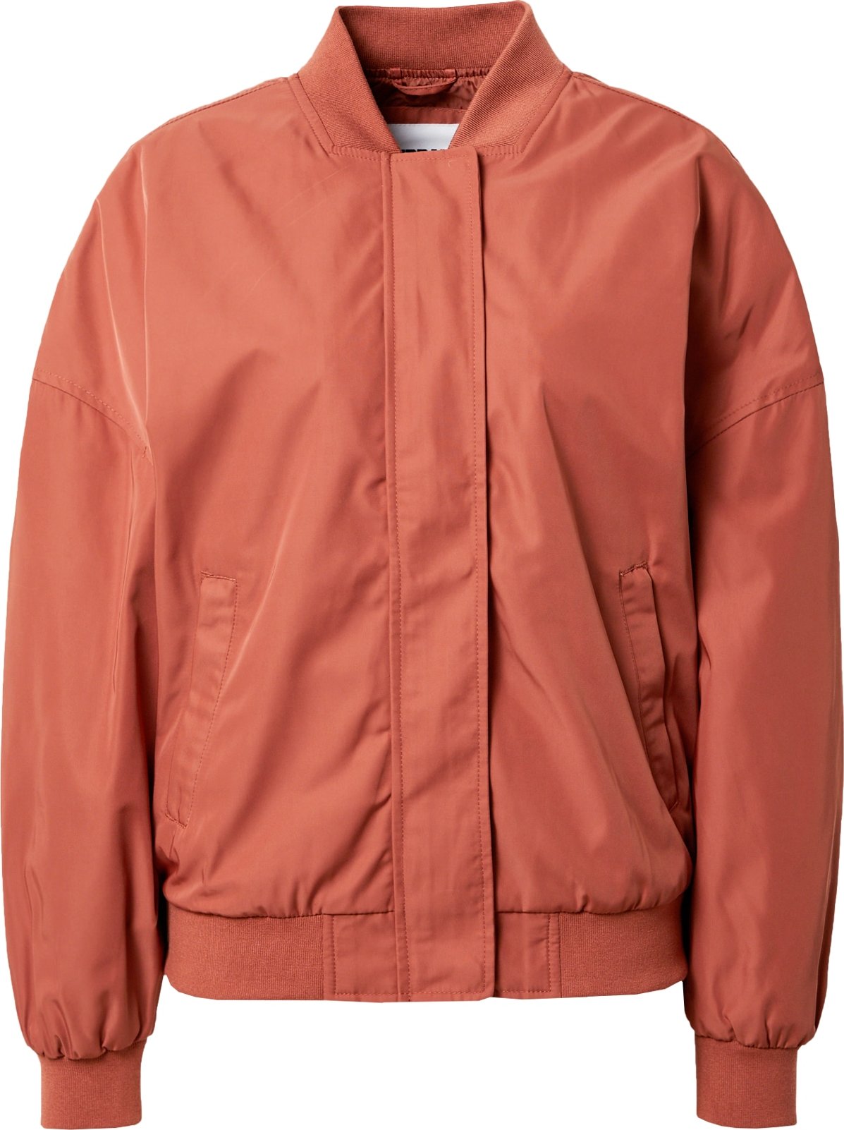 Urban Classics Přechodná bunda rezavě červená