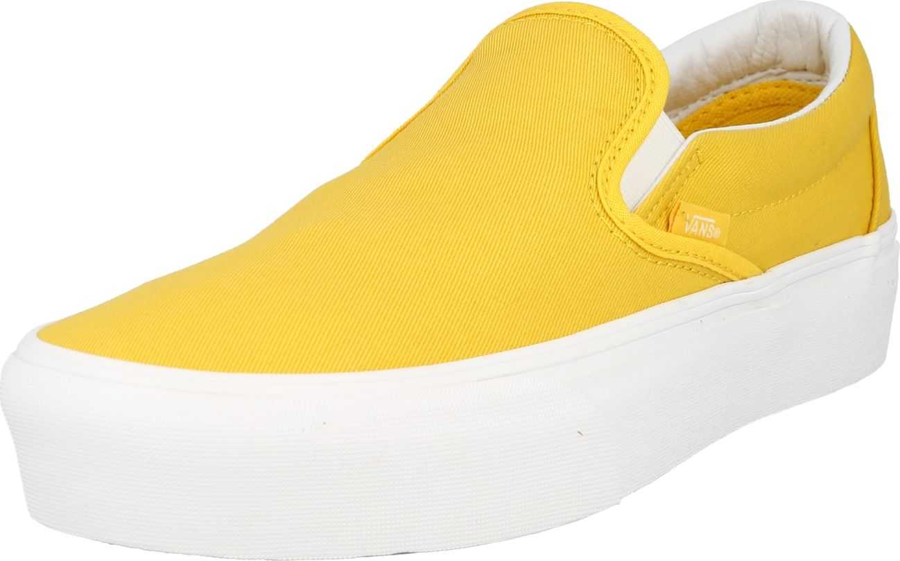 VANS Slip on boty žlutá