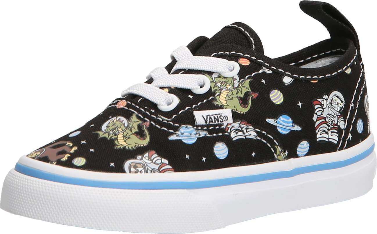 VANS Tenisky světlemodrá / světle zelená / černá / bílá