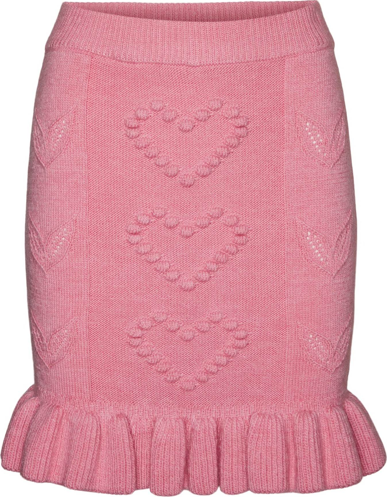 Vero Moda Collab Sukně 'Kae' světle růžová