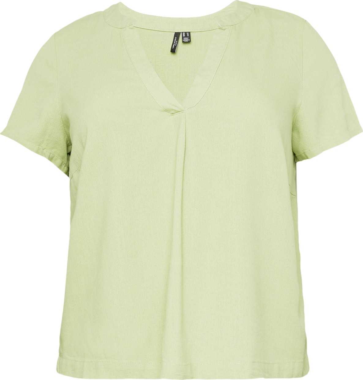 Vero Moda Curve Tričko 'MYMILO' pastelově zelená