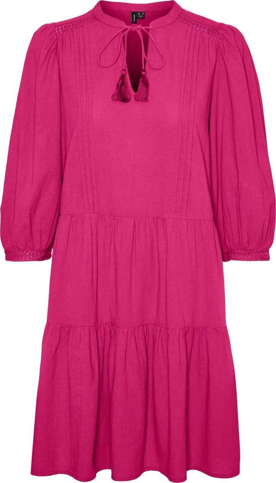 VERO MODA Šaty 'PRETTY' magenta