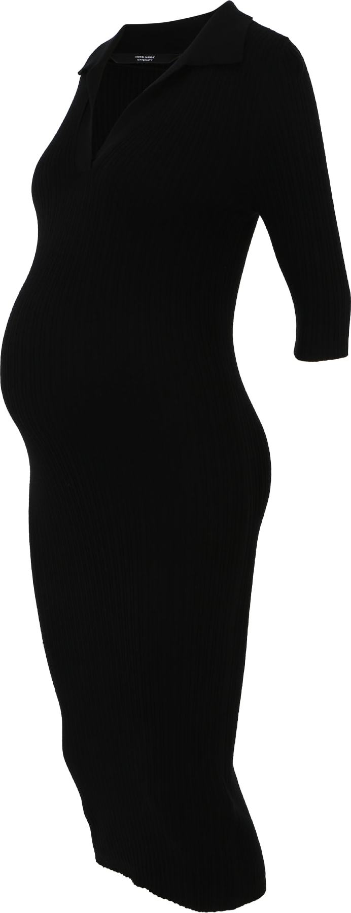Vero Moda Maternity Šaty 'HOLLY' černá
