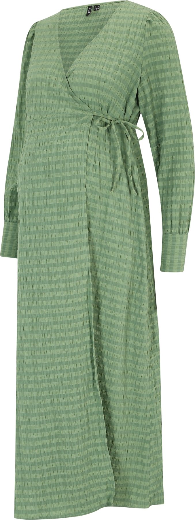 Vero Moda Maternity Šaty 'MENGA' zelená / světle zelená