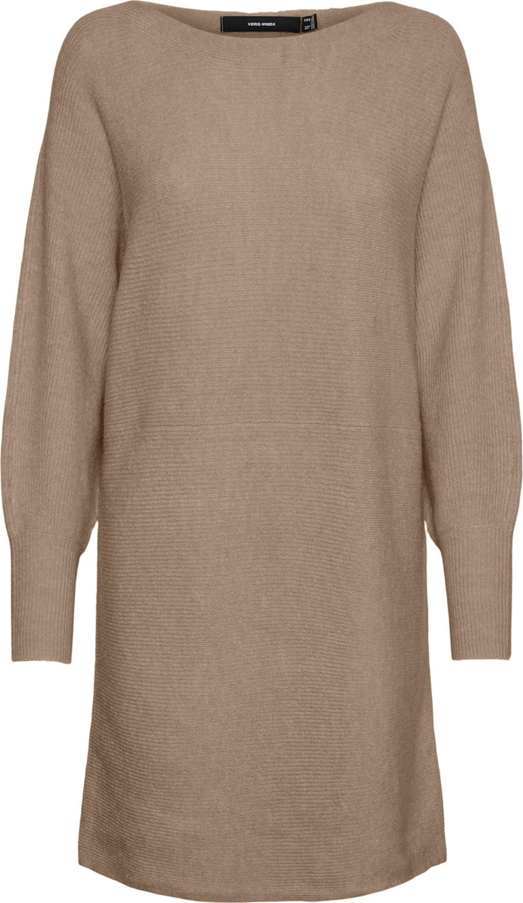 VERO MODA Šaty hnědá
