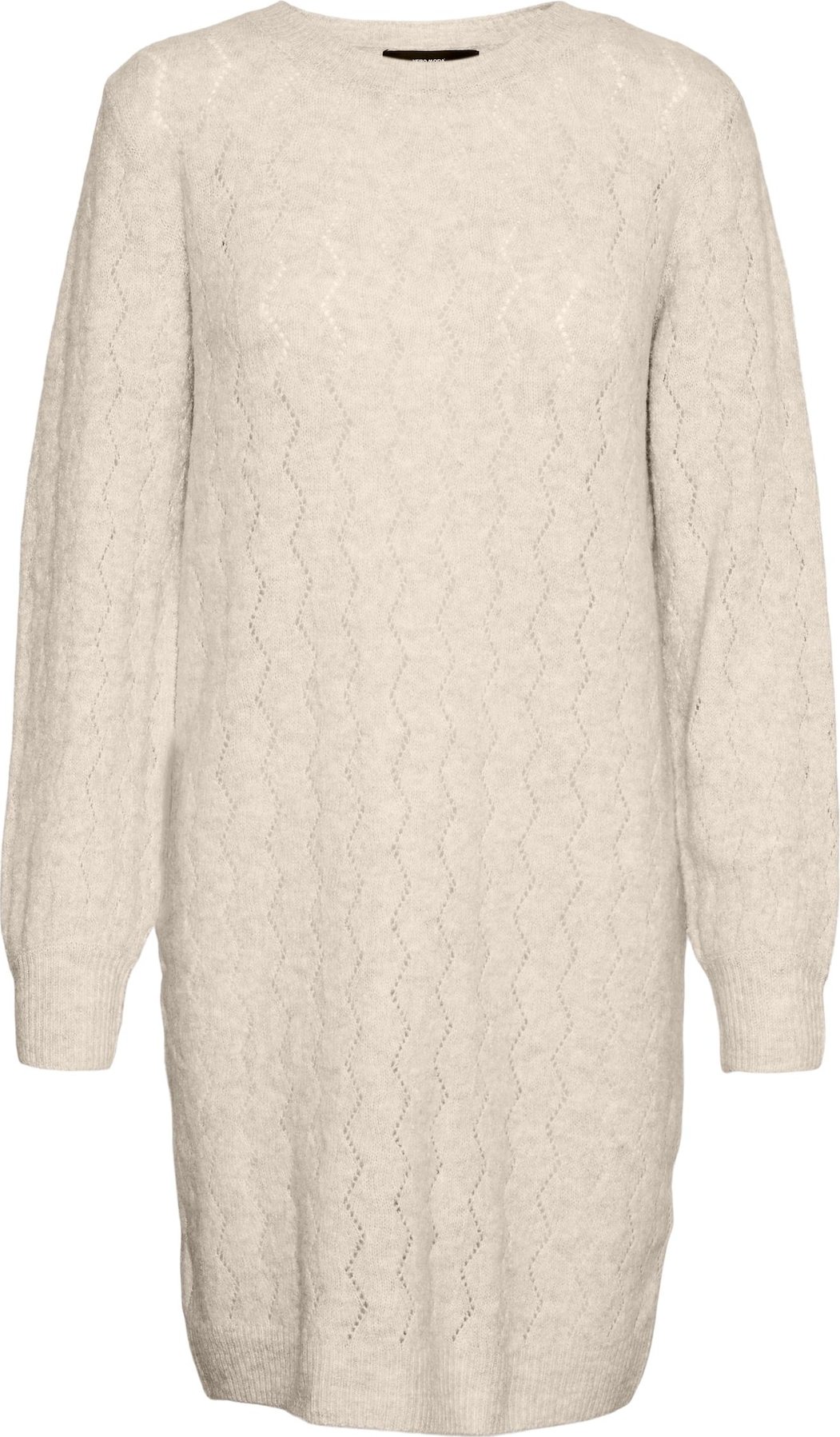 VERO MODA Úpletové šaty 'Yen' světle šedá