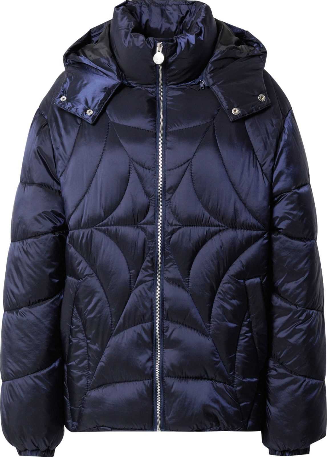VIERVIER Zimní bunda 'Lou' tmavě modrá
