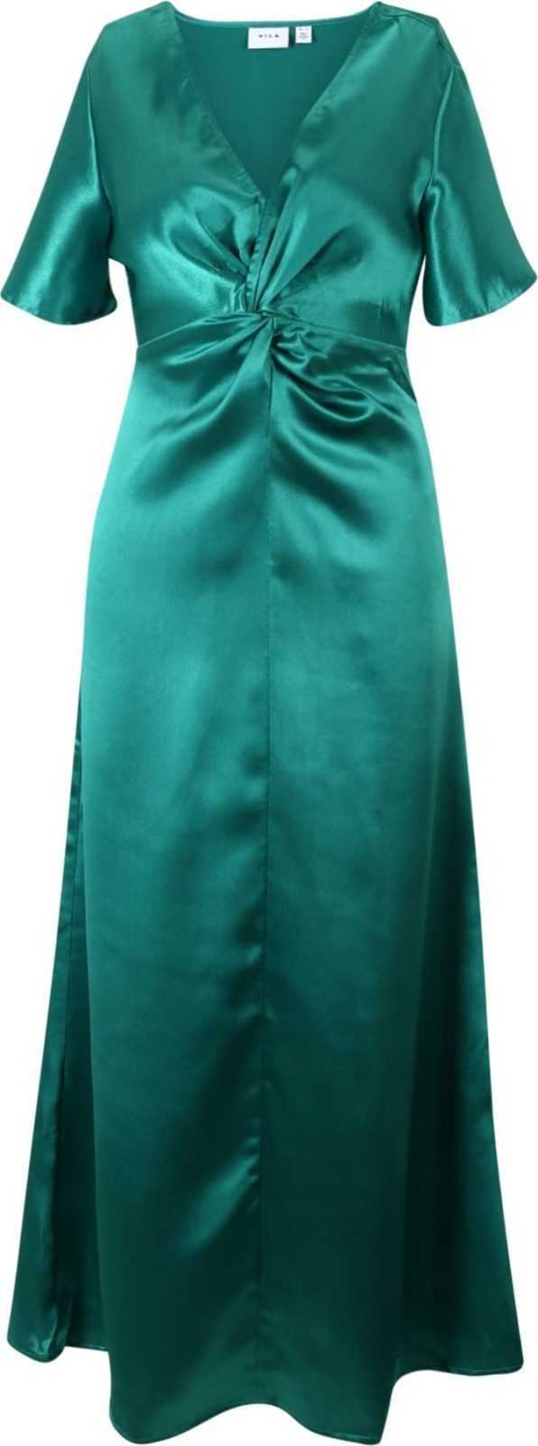 VILA Šaty smaragdová