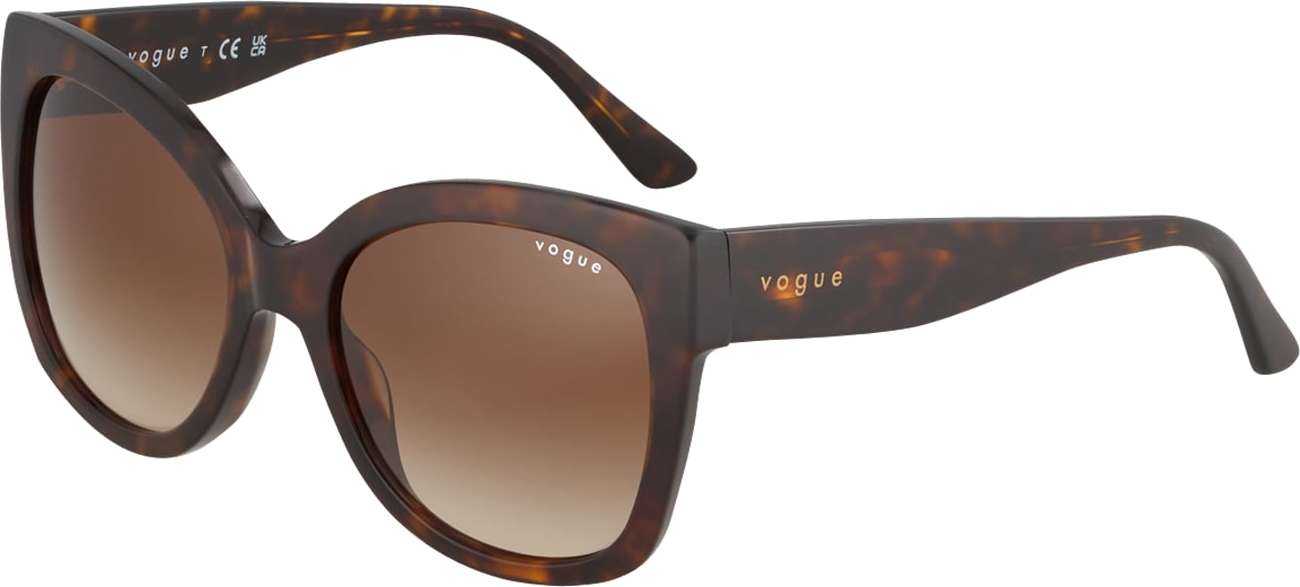 VOGUE Eyewear Sluneční brýle '5338S' hnědá / koňaková