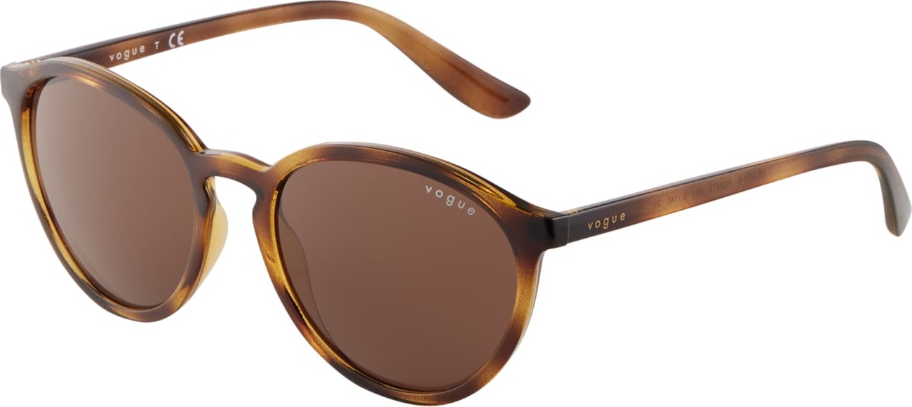 VOGUE Eyewear Sluneční brýle hnědá / koňaková