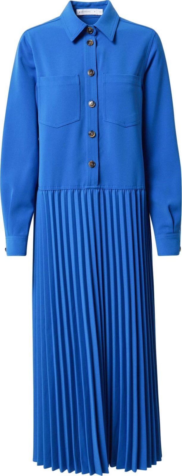 Warehouse Košilové šaty královská modrá