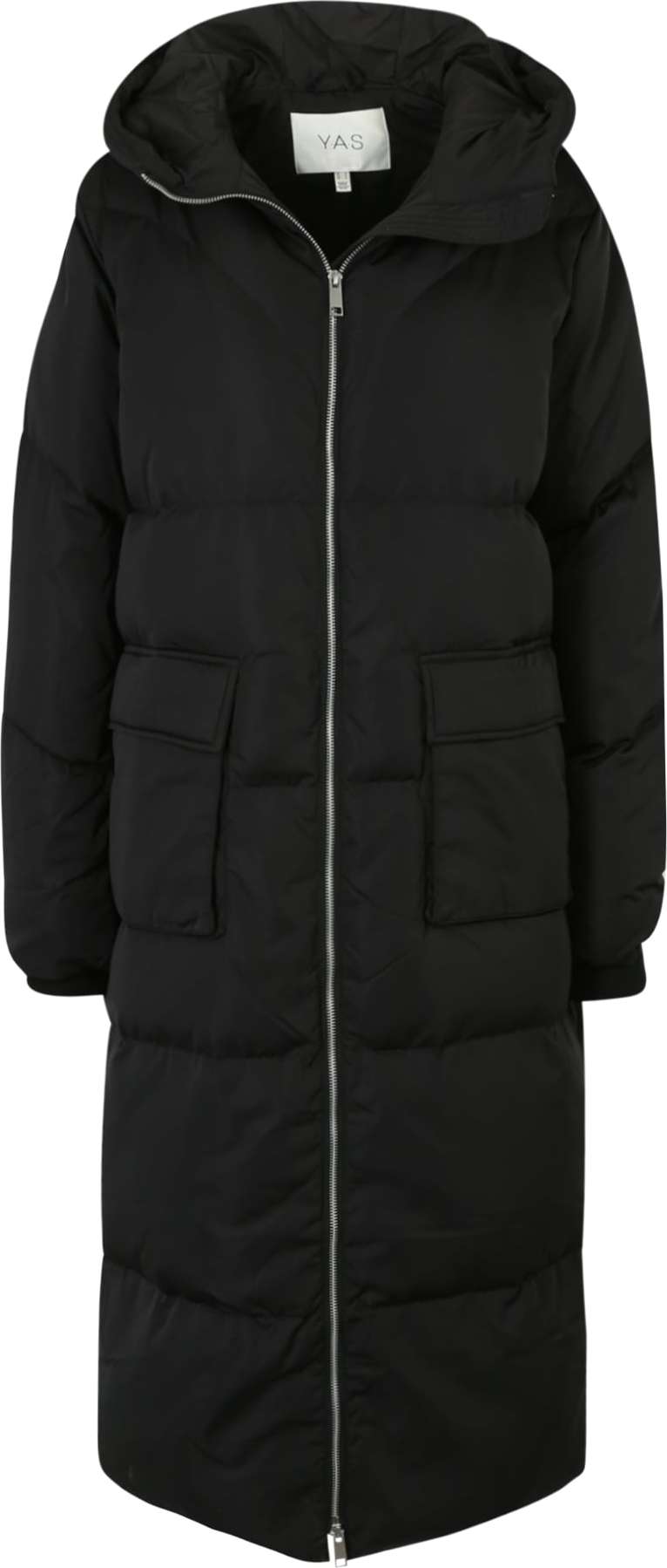 Y.A.S Tall Zimní kabát 'BERI' černá