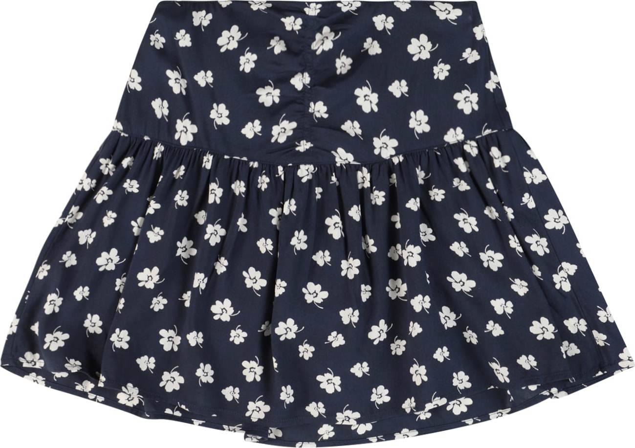 Abercrombie & Fitch Sukně noční modrá / bílá