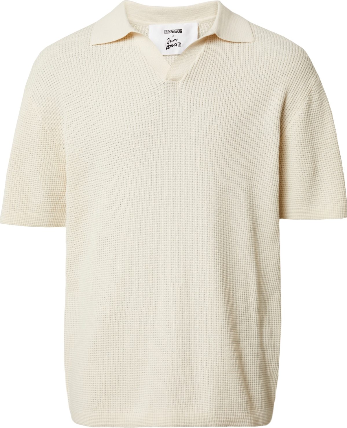 ABOUT YOU x Jaime Lorente Svetr 'Jean Polo' offwhite