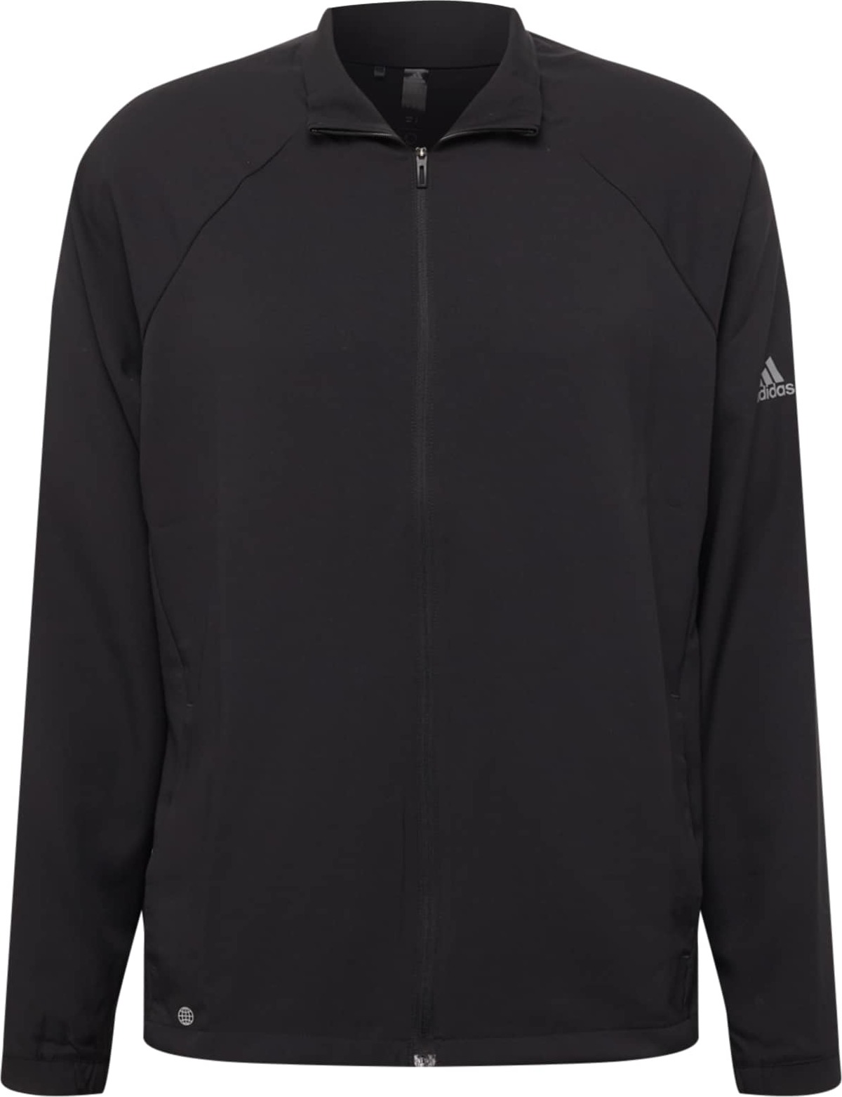 ADIDAS GOLF Sportovní bunda šedá / černá