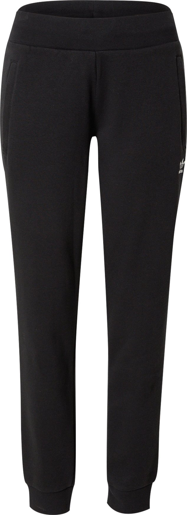ADIDAS ORIGINALS Kalhoty černá / bílá