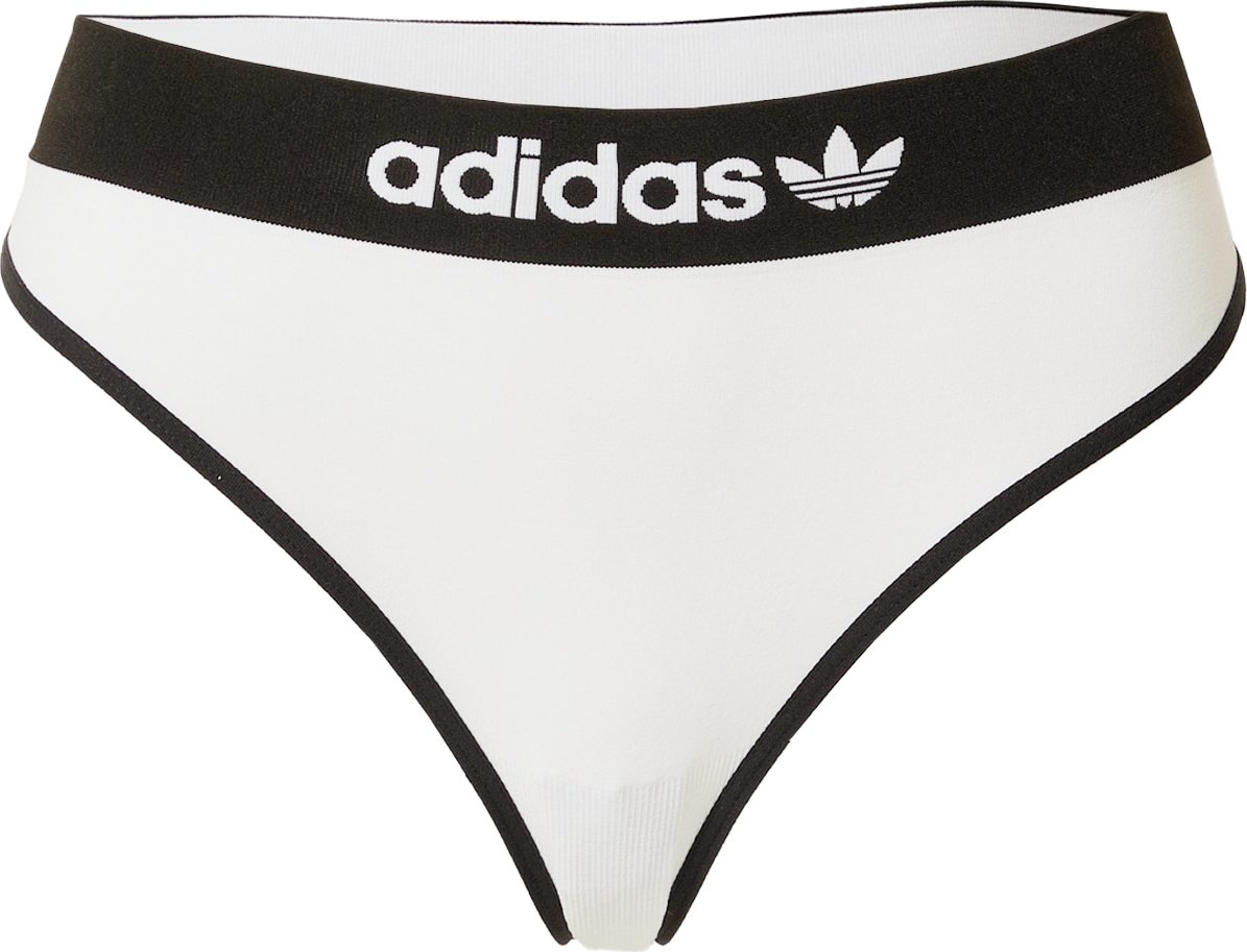 ADIDAS ORIGINALS Tanga černá / bílá