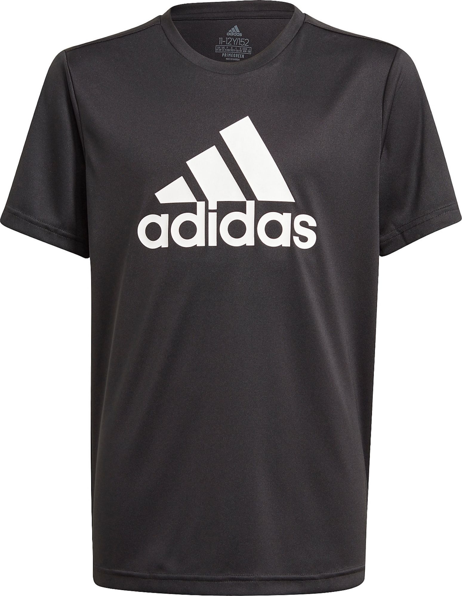 ADIDAS SPORTSWEAR Funkční tričko černá / bílá