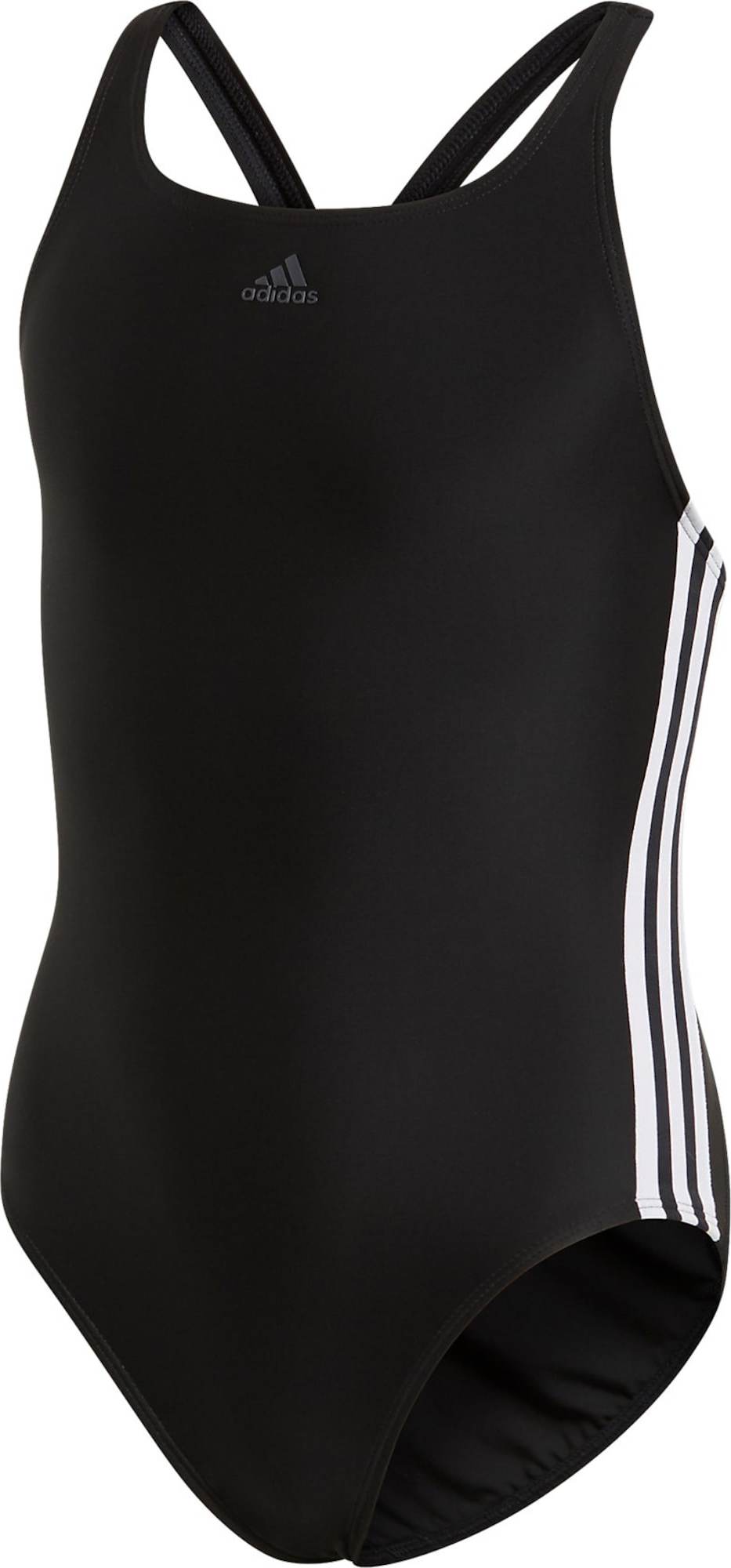 ADIDAS PERFORMANCE Sportovní plavky 'Athly' černá / bílá