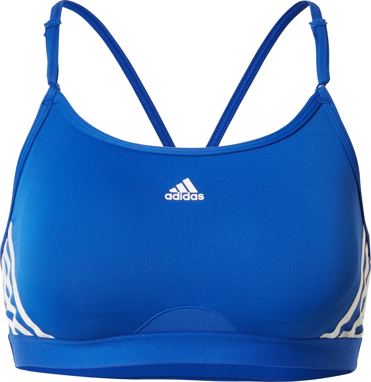 ADIDAS SPORTSWEAR Sportovní podprsenka 'AER' modrá / bílá