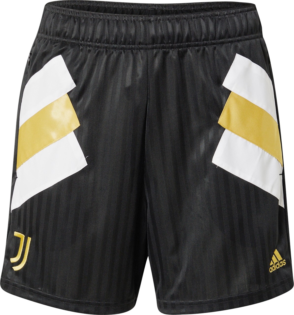 ADIDAS SPORTSWEAR Sportovní kalhoty zlatá / černá / bílá