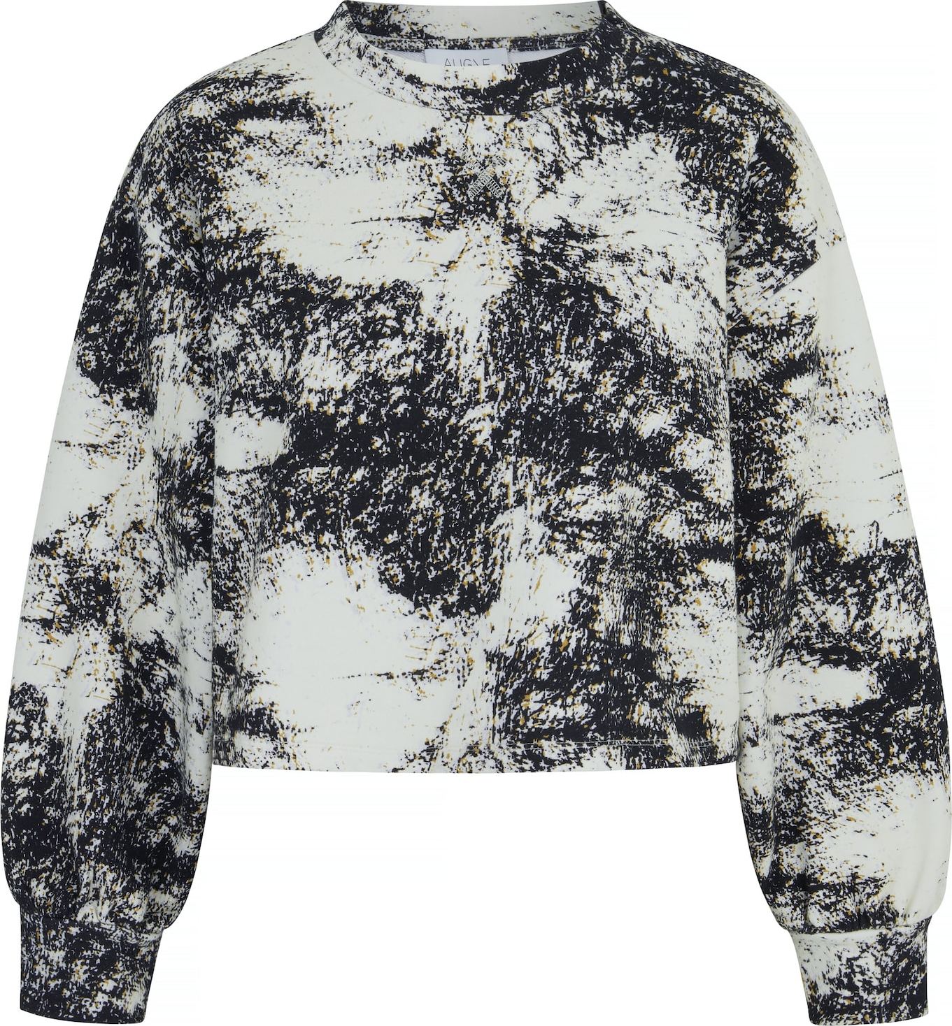 Aligne Mikina 'Barushka' hořčicová / grafitová / offwhite