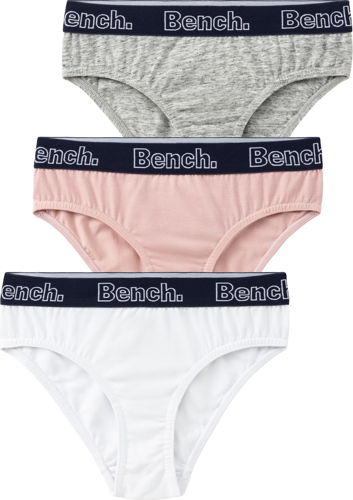 BENCH Spodní prádlo šedá / růžová / černá / bílá
