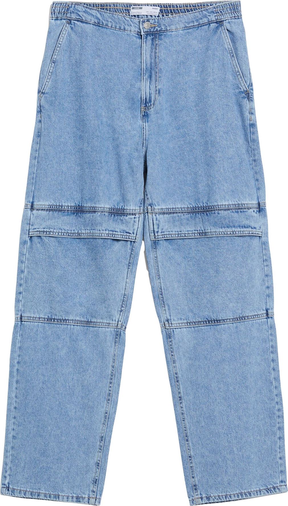 Bershka Džíny modrá džínovina