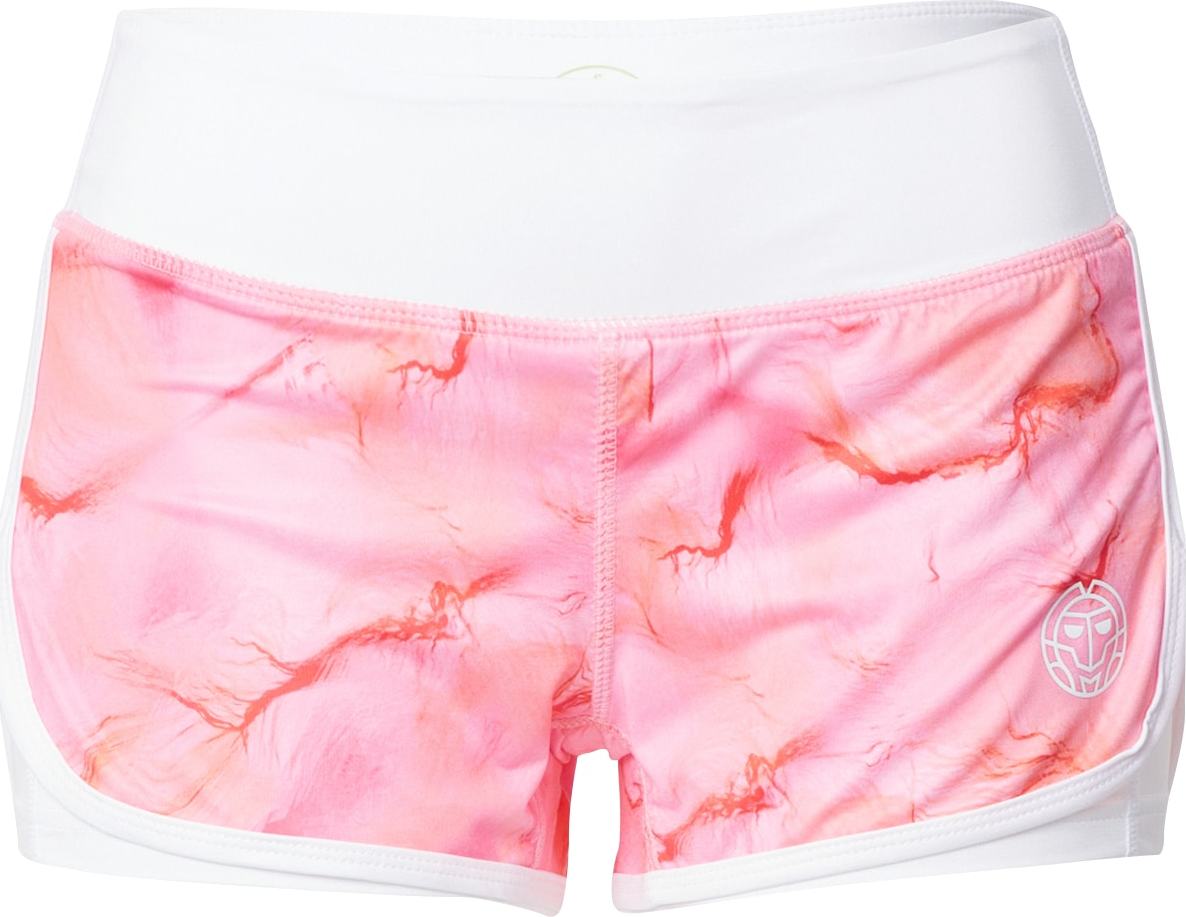 BIDI BADU Sportovní kalhoty 'Chidera' pink / růžová / červená / bílá