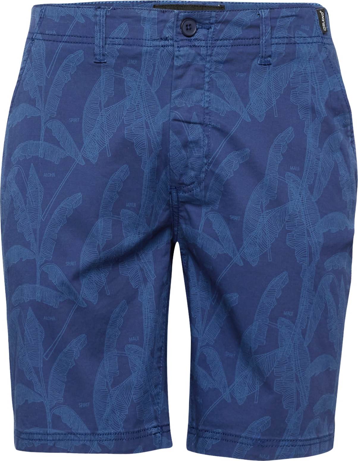 BLEND Chino kalhoty námořnická modř / tmavě modrá