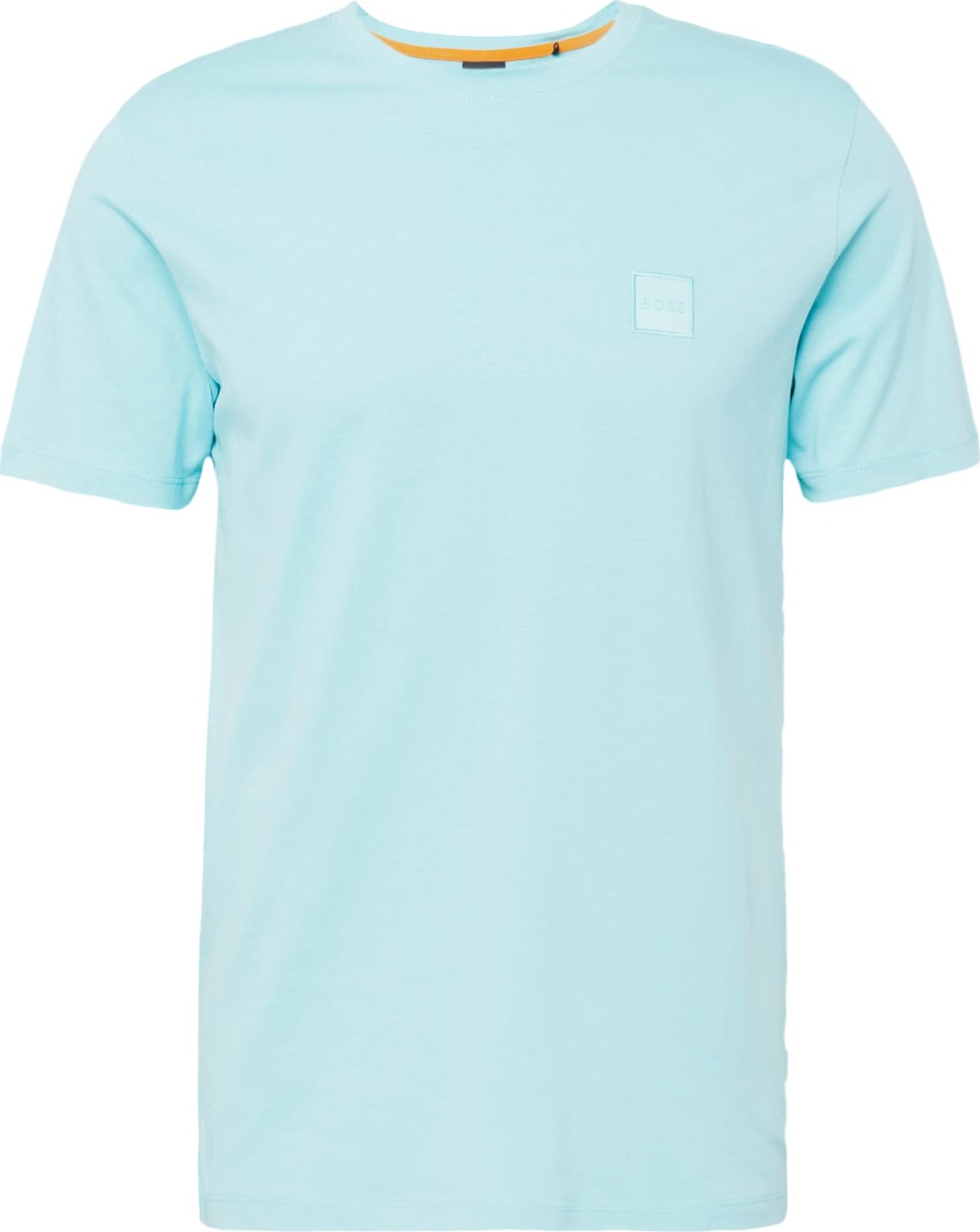 BOSS Orange Tričko 'Tales 1' aqua modrá