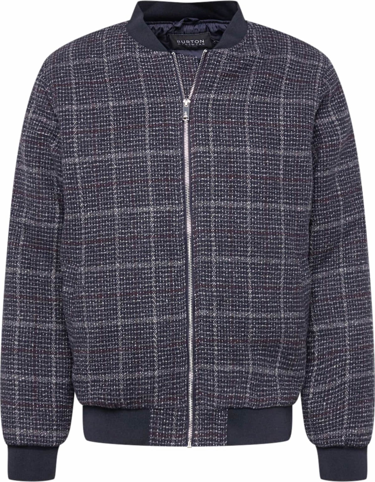 BURTON MENSWEAR LONDON Přechodná bunda námořnická modř / bílá