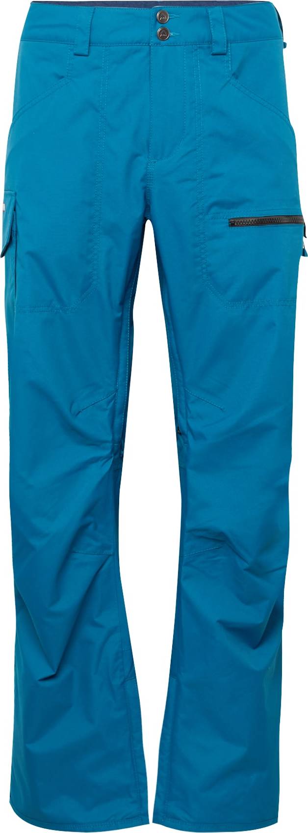 BURTON Outdoorové kalhoty 'COVERT' azurová modrá / černá