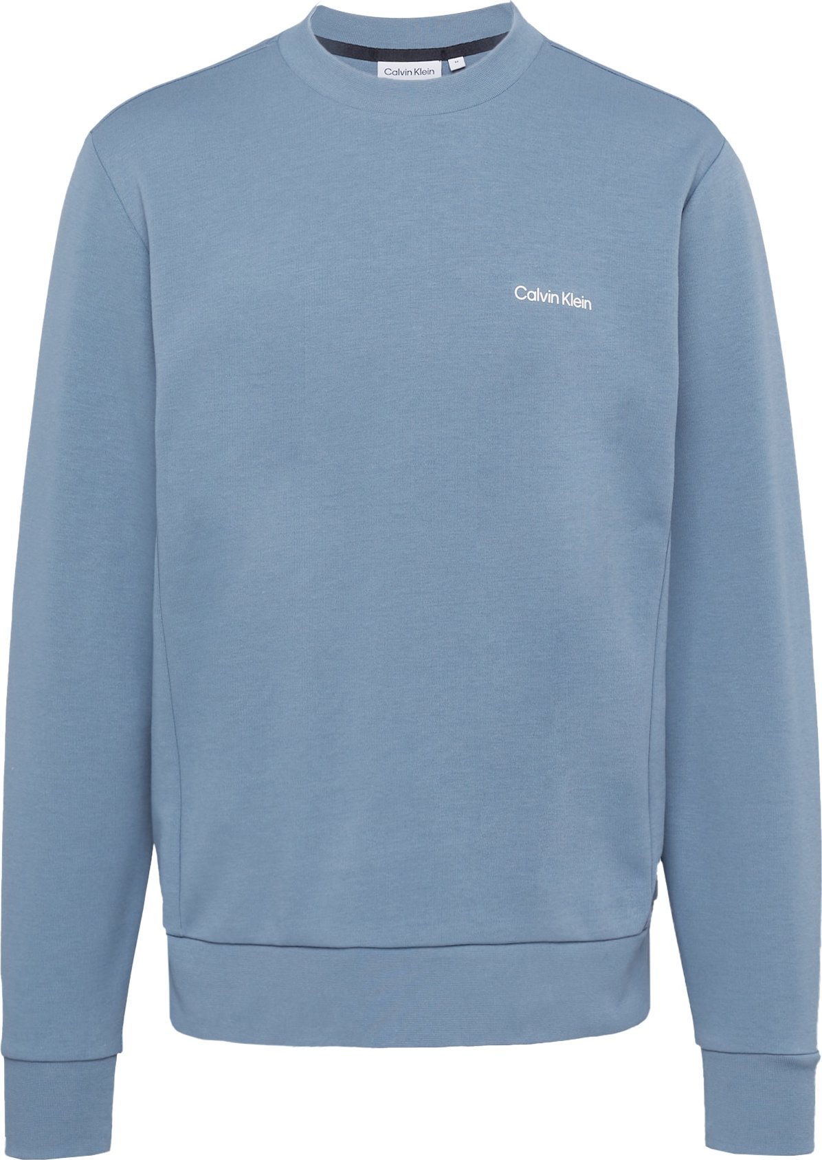 Calvin Klein Mikina chladná modrá / bílá