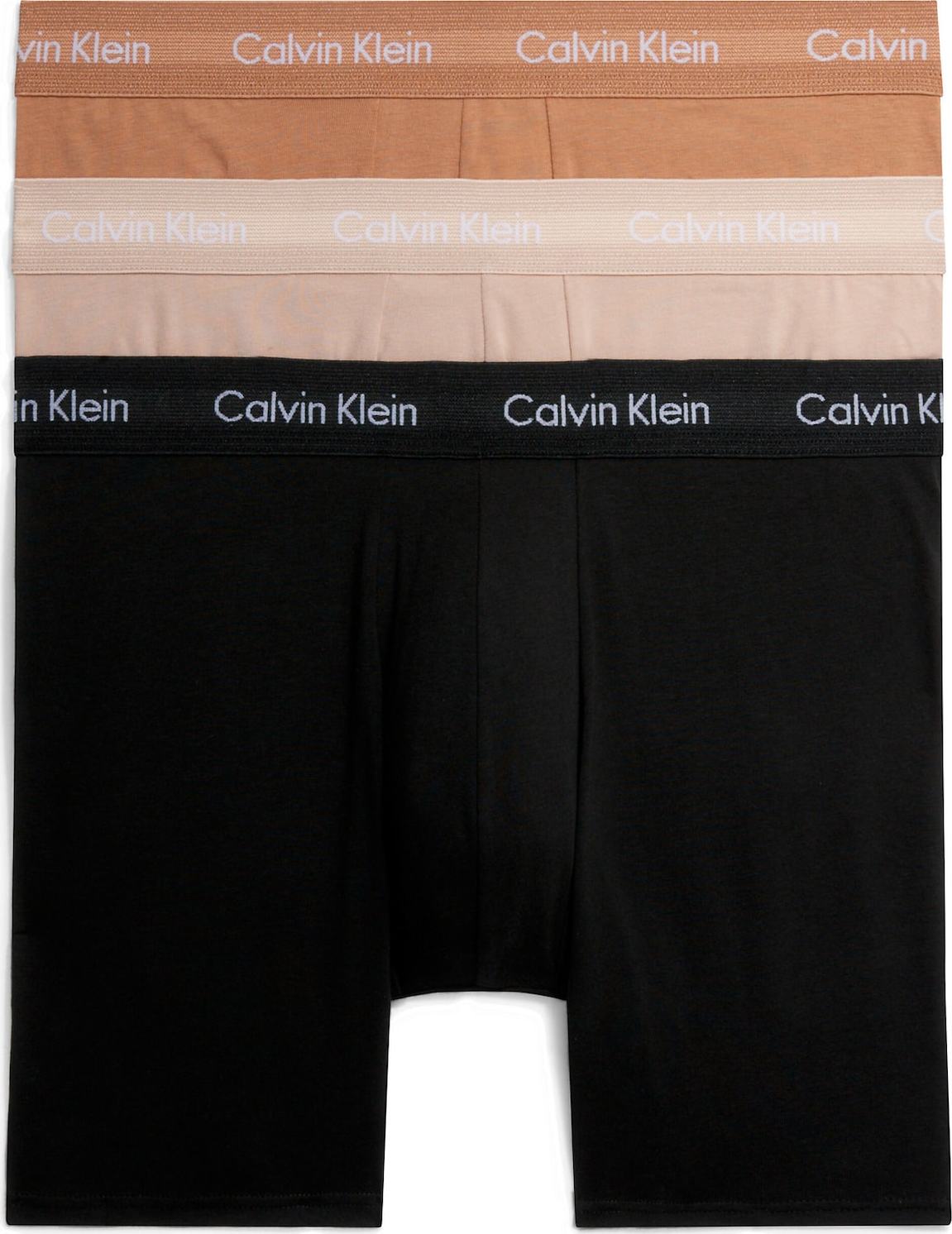 Calvin Klein Underwear Boxerky béžová / písková / černá / bílá