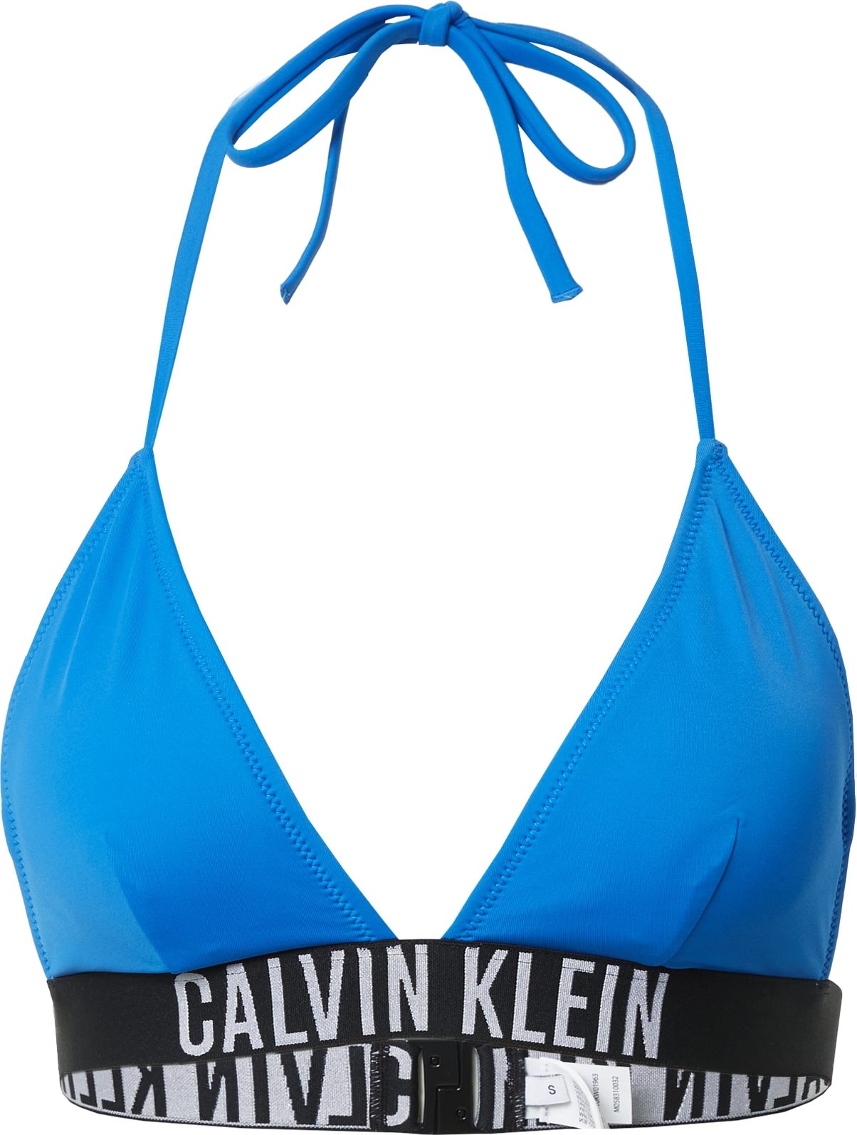 Calvin Klein Swimwear Horní díl plavek 'Intense Power' modrá / černá / bílá