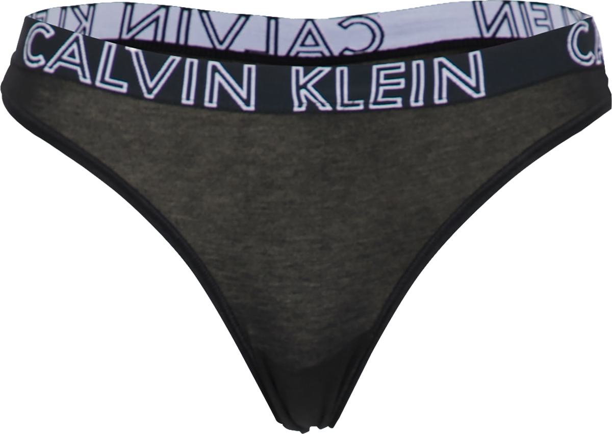 Calvin Klein Underwear Tanga 'THONG' černá