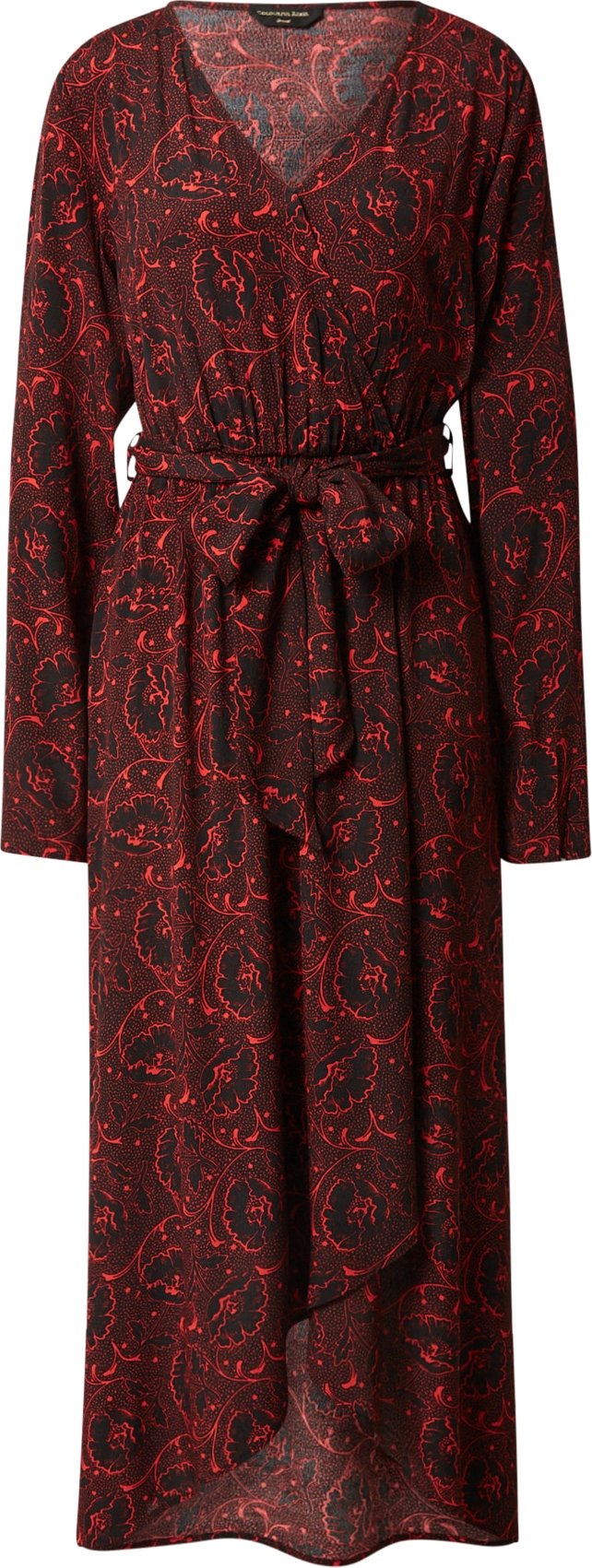Colourful Rebel Šaty 'Maya' červená / černá